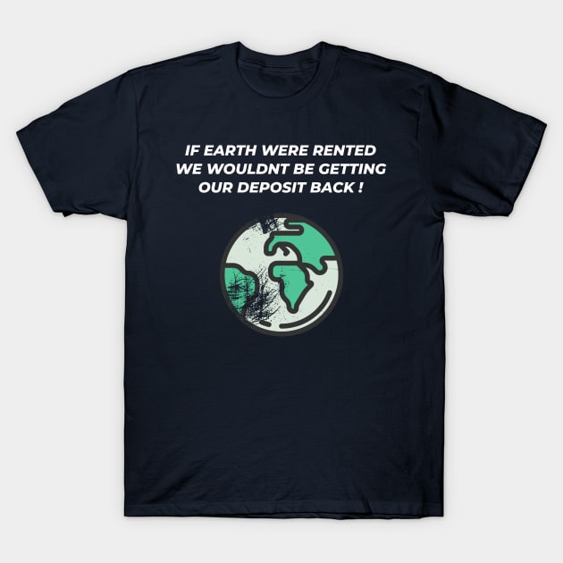 Earth Day 2020 T-Shirt by Applecrunch